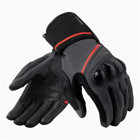 Revit Summit 4 H2o Gloves Black Grey 1150 Motorhandschoenen Heren