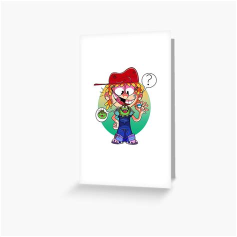 The Loud House Lana Loud And Hopps Frog Greeting Card For Sale By