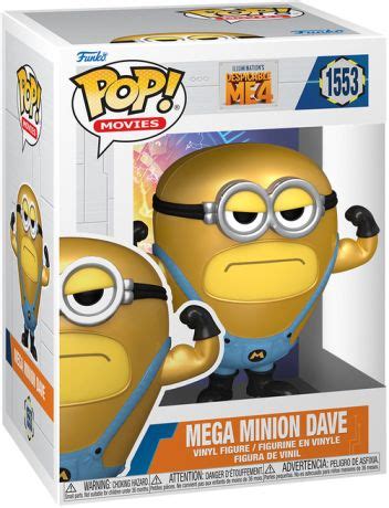 Figurine Pop Moi Moche Et M Chant Pas Cher Mega Minion Dave