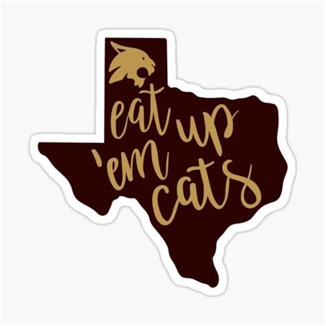 Eat ‘em Up Cats Sticker By Zoieestay1 Redbubble