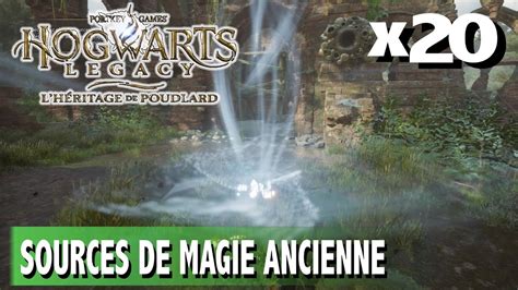 O Trouver Toutes Les Sources De Magie Ancienne X Hogwarts Legacy L