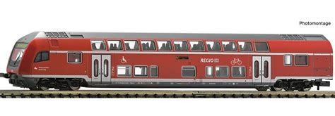 Fleischmann Fm862086 Dbag Dbpbzfa766 2nd Class Bi Level Control Coach Vi Rainbow Railways