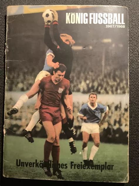 ALBUM KÖNIG Fußball 1967 68 Eikon Verlag EUR 69 99 PicClick DE