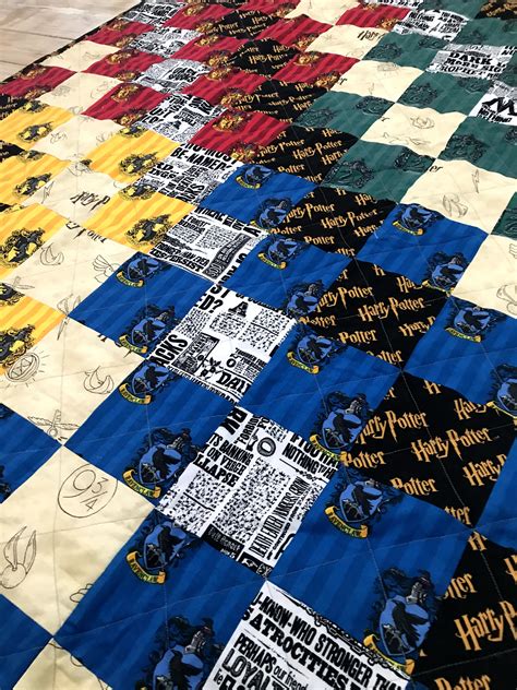 Harry Potter Transforming Cushion Quilt Tutorial Harry Potter Quilt