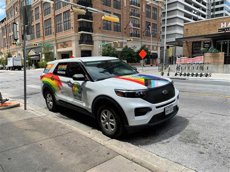 Apd Reveals Pride Car 1st Department To Have Pride Patch