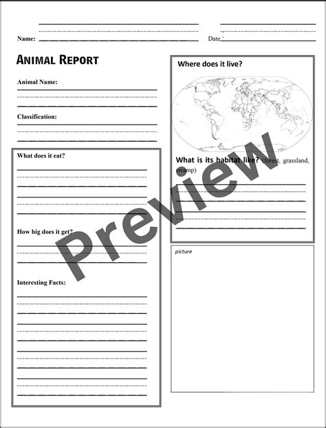 zoo animal research for kids 8