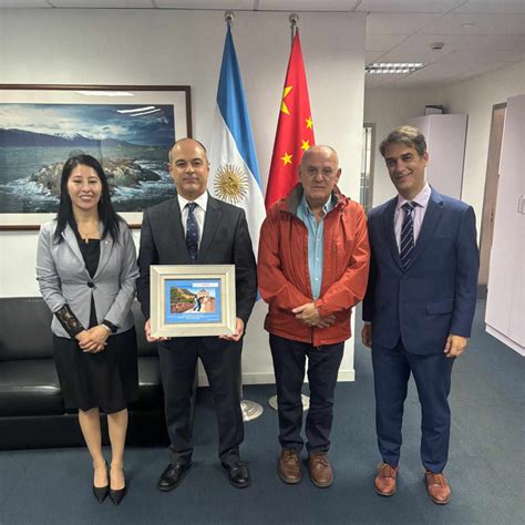 AdeACh Recibe Al Embajador Argentino En China AdeACh