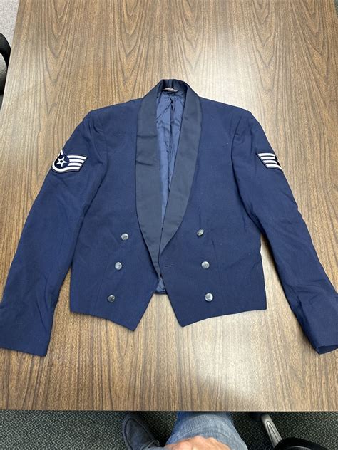 US Air Force USAF Dress Blue 40 Long Military Uniform… - Gem