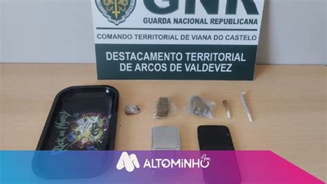 Jovem De Anos Detido Mais De Doses De Haxixe R Dio Alto Minho