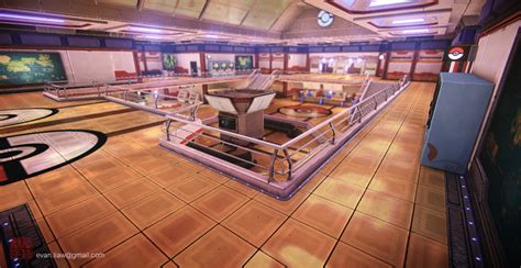 Crunchyroll Artist Creates Realistic Pokémon Center In Unreal Engine