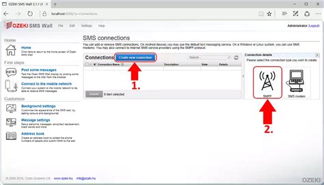 How To Send SMS Messages With Ozeki SMS Wall Using Ozeki VoIP GSM Gateway