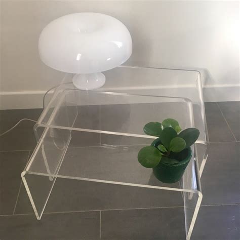 Tables Gigognes Plexiglass