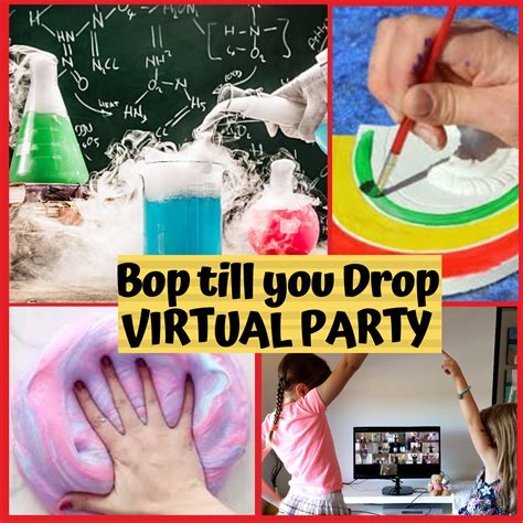 Virtual Kids Disco Dance Parties | Bop Till You Drop | Kids party games ...