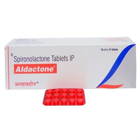 Aldactone 25mg TABLET at Rs 100 stripe सपरनलकटन टबलट in