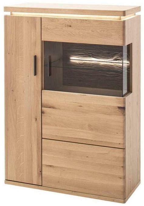 Highboard Teilmassiv B Cm Barcelona Eichefarben Online Von