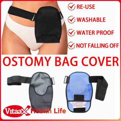 Colostomy Bag Cover Waterproof Adjustable Portable Universal Stretchy