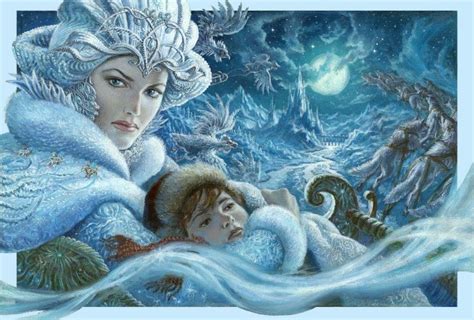 Снежная королева | Иллюстрации снежной королевы, Фэнтези рисунки, Рисунки