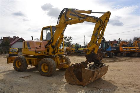 KOMATSU PW 95 KOPARKA KOŁOWA KM Rent