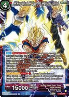 SS Son Goku SS Vegeta SS Trunks United Promotion Cards Dragon