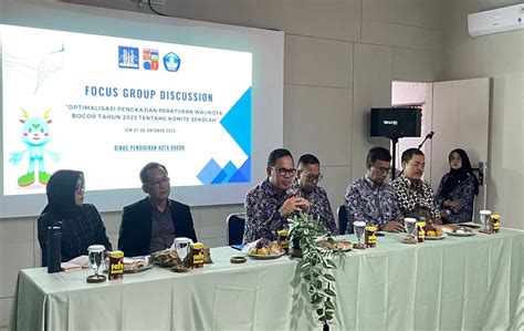 Pemkot Bogor Gelar FGD Untuk Perwali 2023 Tentang Komite Sekolah