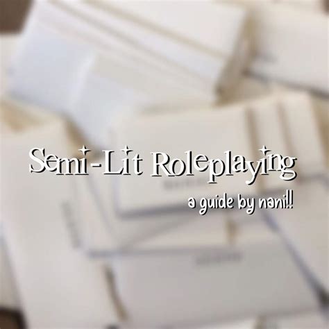 Semi Lit Lit Roleplaying A Guide By Nani Splatoon Amino