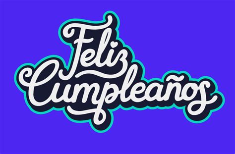 Feliz Cumplea Os En Lettering Crehana