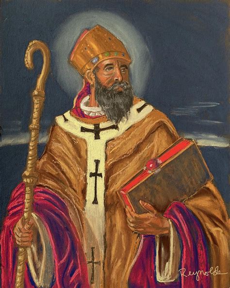 Augustine Of Hippo Painting