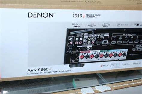 Buydenon Avr S660h 52ch 8k Av Receiver With Voice Control At Best