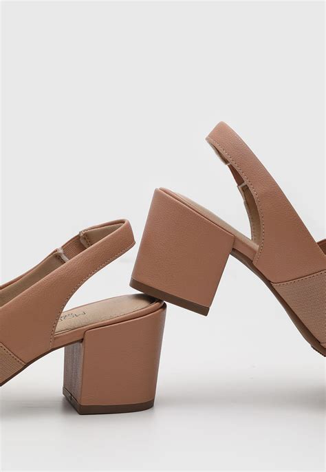 Sandália Modare Recortes Nude Compre Agora Dafiti Brasil