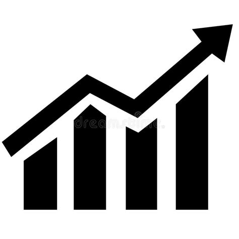 Growth Icon Profit Growing Icon Growing Graph Symbol Arrow Graph