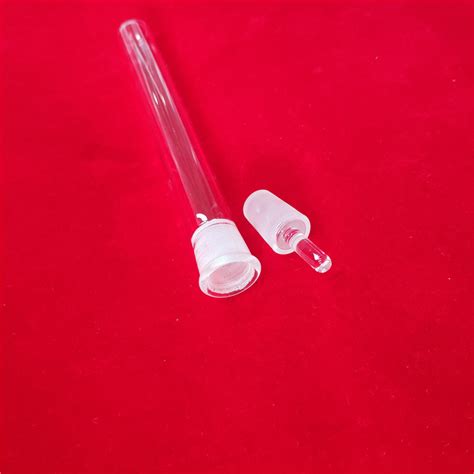 Laboratory Glassware Clear Round Bottom Quartz Glass Test Tube With