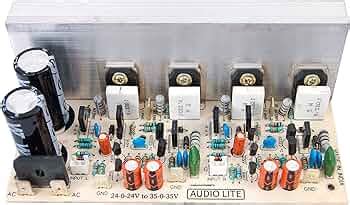 AUDIO LITE 150 WATT Stereo Amplifier Board Using 2 Pair of C5198+A1941