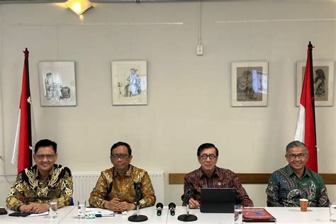 Menkopolhukam Dan Menkumham Temui Eks MAHID Di Belanda Bahas