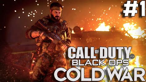 Call Of Duty Black Ops Cold War Part 1 Ps5 Gameplay Youtube