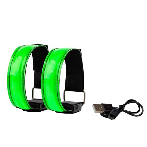 Reflective Armband Runners Walkers Running Light R... – Grandado