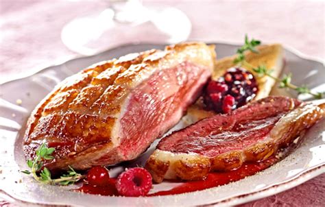 Magrets De Canard Aux Fruits Rouges Recette De Magrets De Canard Aux