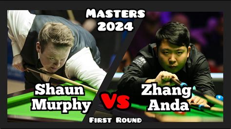 Shaun Murphy Vs Zhang Anda Masters Snooker First Round Live