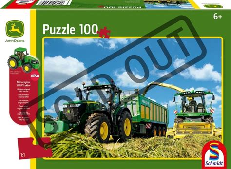 Schmidt Puzzle John Deere Traktor S Eza Kou D Lk Model Siku