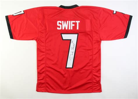 D'Andre Swift Signed Jersey (JSA) | Pristine Auction