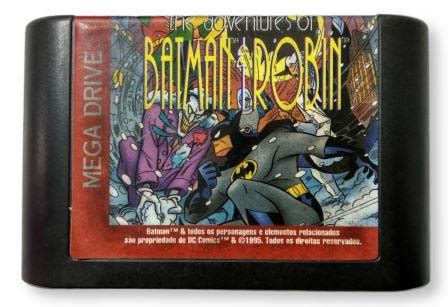 Jogo The Adventures Of Batman E Robin Original Mega Drive Sebo Dos