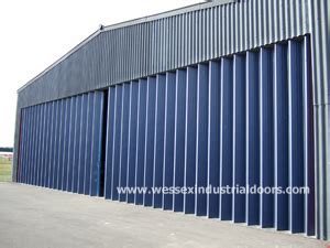 Concertina Industrial Doors - Wessex Industrial Doors