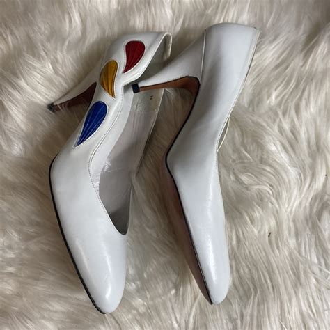 Evan Picone Shoes Evan Picone N White Heels Shoes Poshmark