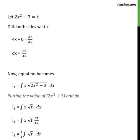 Ex Supplementary Ncert Integrate X Root X