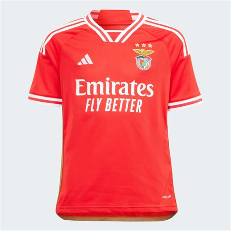 adidas Benfica Lissabon 23/24 Kids Heimtrikot - Rot | adidas Deutschland