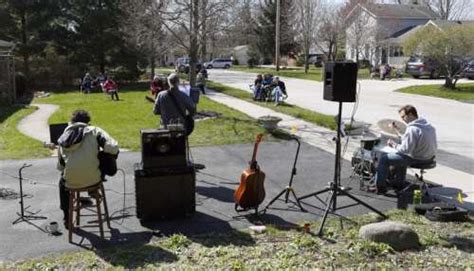 Warrenville Band Plays Concert To Inspire Neighborhood