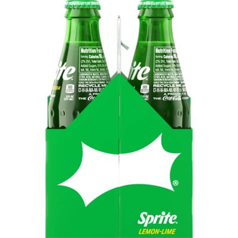 Sprite® Lemon Lime Soda Bottles, 6 pk / 8 fl oz - Kroger