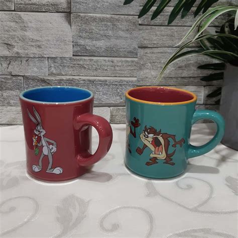 warner bros studio store ceramic mugs