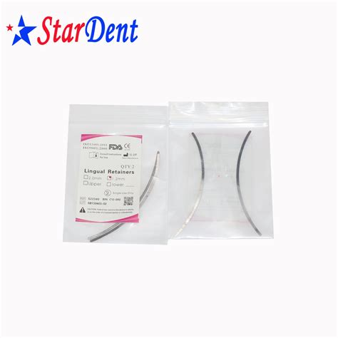 Dental Material Orthodontic Bondable Lingual Retainer Stainless Steel