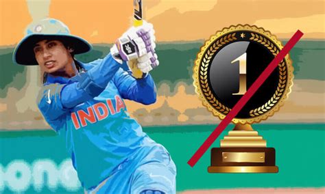 ICC ODI Rankings Mithali Raj Dethroned Cric Life