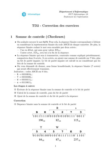 Solution Td Correc Studypool